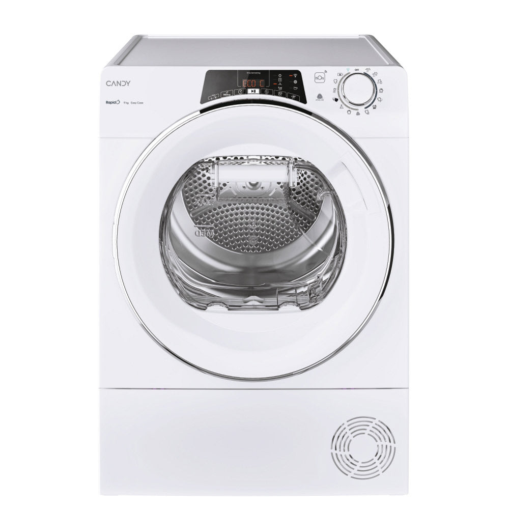 Candy RapidÓ ROE H9A2TCEX-S asciugatrice Libera installazione Caricamento frontale 9 kg A++ Bianco