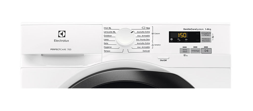 Electrolux EW7H385S asciugatrice Libera installazione Caricamento frontale 8 kg A+++ Bianco