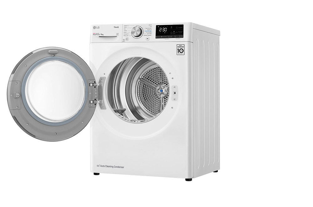 LG RH90V9AVHN asciugatrice Libera installazione Caricamento frontale 9 kg A+++ Bianco